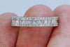 1.50 Carat Natural Diamond 14K White Gold Engagement Baguette Ring