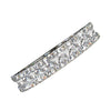 1.50 Carat Natural Diamond 14K White Gold Engagement Baguette Ring