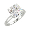 2 Carat Radiant Cut VS2/D Solitaire Natural Diamond Engagement Ring 14K White Gold